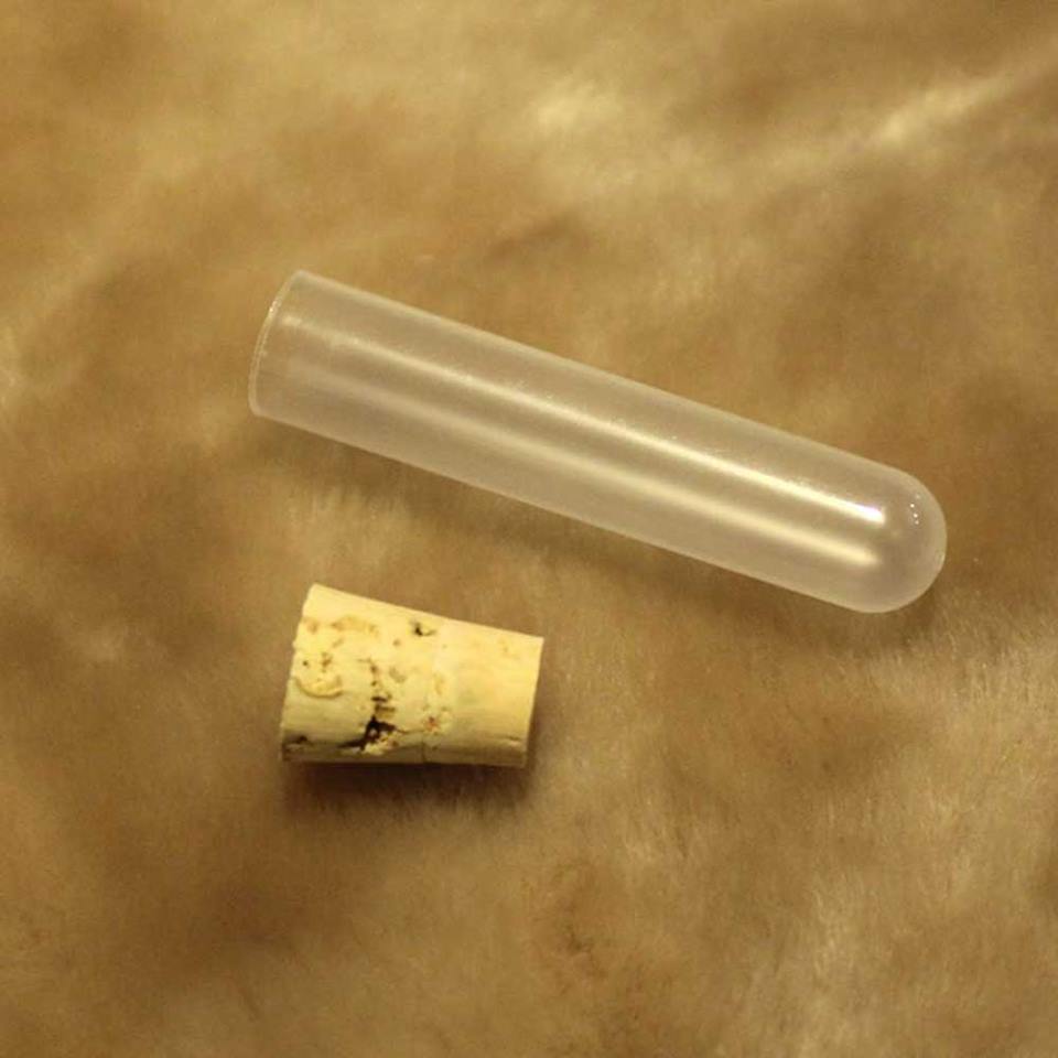 Mini Potion Bottles with Real Cork Stoppers - 6 Pack | FDA Approved Food & Laboratory Grade Polymer | Safe to Drink | Virtually Unbreakable | Dishwasher Safe | Made in USA | Perfect for LARP, Cosplay, Parties & Fantasy Events
